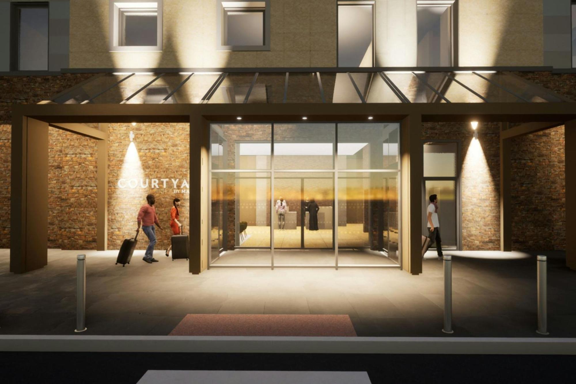 מלון Courtyard By Marriott שפילד מראה חיצוני תמונה
