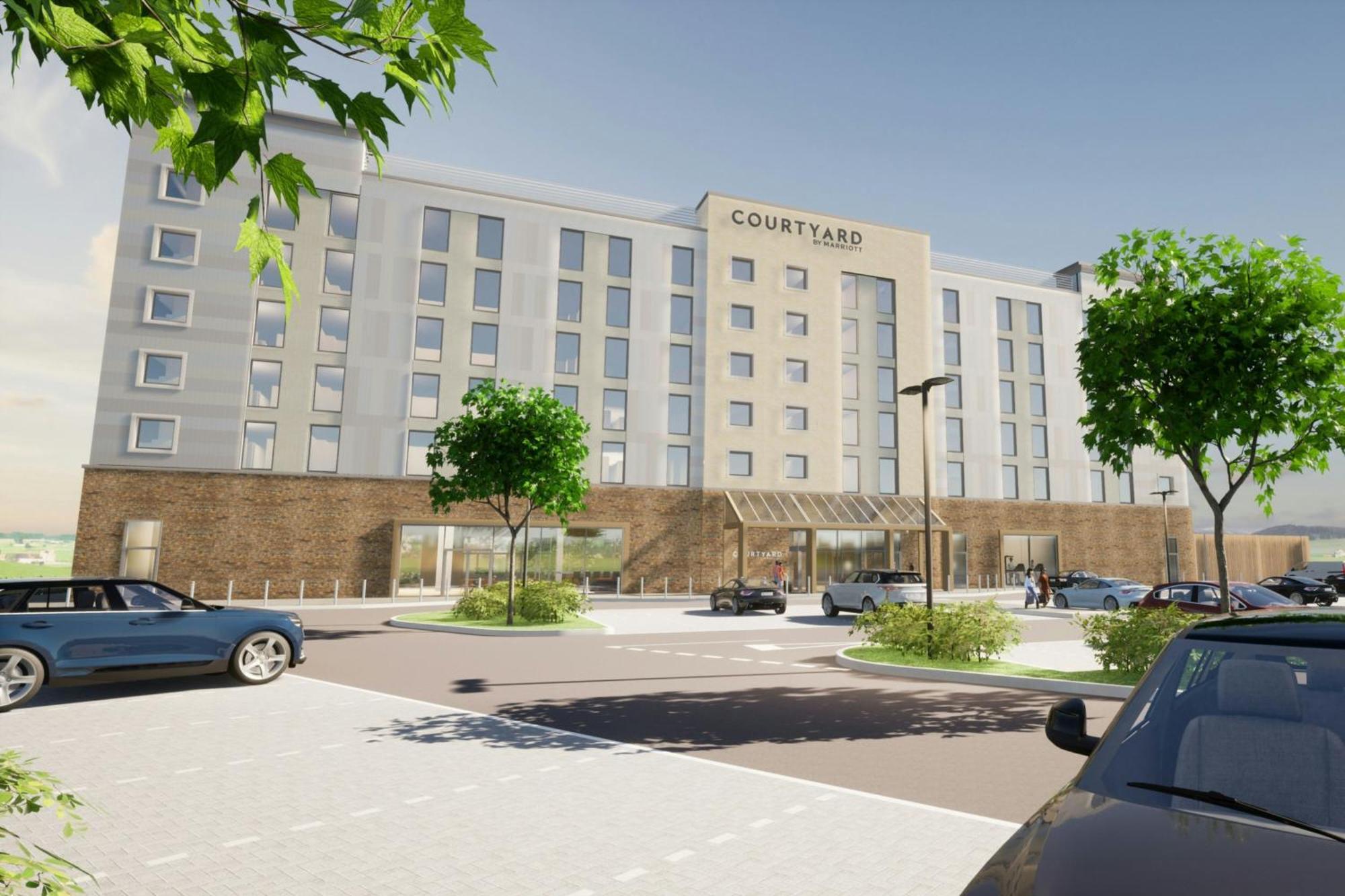 מלון Courtyard By Marriott שפילד מראה חיצוני תמונה